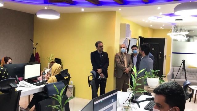 بازدید ریاست اداره کل  ارتباطات و فناوری اطلاعات استان گیلان از میهن وب هاست