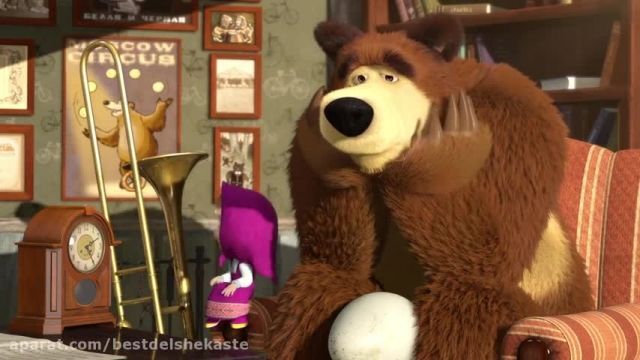 دانلود انیمیشن ماشا و خرس این قسمت سرود کریسمس بدون سانسور 