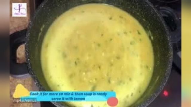 روش پخت بینظیر و متفاوت  سوپ جو پرک