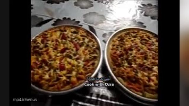 دستور تهیه بهترین پیتزا جوجه