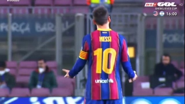 عصبانیت بی حد لئو مسی از عملکرد بازیکنان بارسلونا در مقابل الچه !