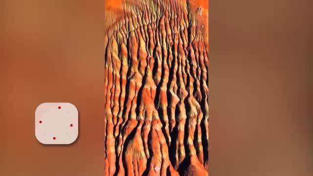 چین خوردگی‌های زیبایی کوه اژدها در شهرستان گرمسار استان سمنان | ویدیو 