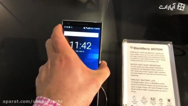 گزارش از گوشی های BlackBerry در نمایشگاه MWC