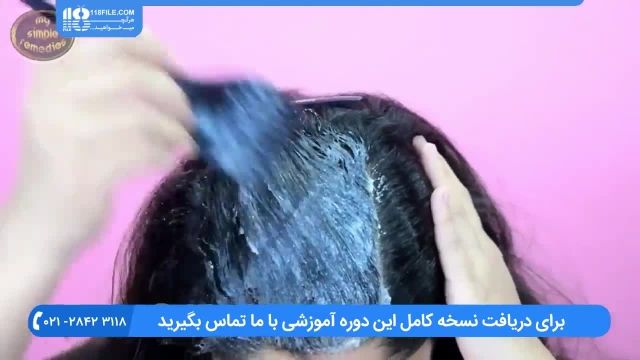 آموزش کراتینه کردن مو|جلوگیری از ریزش مو|کراتینه مو (صاف کردن مو فر فری)