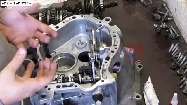 آموزش تعمیر گیربکس دستی-تعمیر گیربکس پژو 207(قسمت نهم)