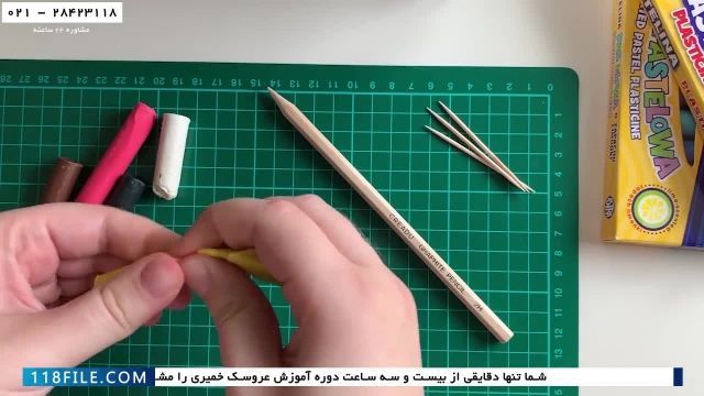 آموزش عروسک سازی -آموزش دوخت عروسک خمیری در ایران-آموزش ساخت سگ فانتزی 