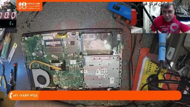 آموزش تعمیر تعمیر لپ تاپ - لپ تاپ Acer aspire F5-571 روشن نمی شود