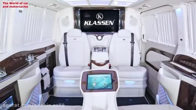 معرفی ماشین Mercedes V Class KLASSEN VIP 2020