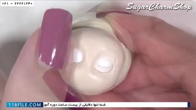 آموزش ساخت عروسک با خمیر-آموزش عروسک سازی-ساخت عروسک دختر