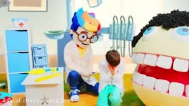 دانلود انیمیشن بچه ها در روز هالووین به دندانپزشکی می روند