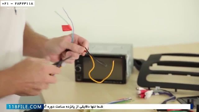 معرفی فیوزها-اتصال سیم های پخش-آموزش کامل نصب سیستم صوتی-نحوه نصب ضبط ماشین