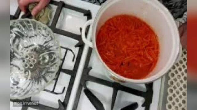 آموزش ساده پخت مربای هویج
