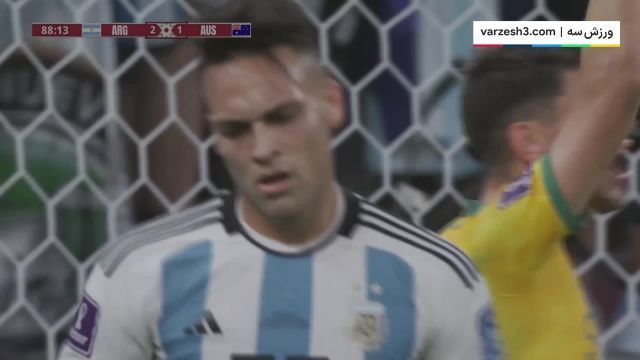 خلاصه بازی آرژانتین 2 - استرالیا 1 همراه با گزارش فارسی