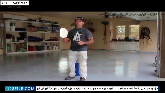 آموزش اجرای کفپوش اپوکسی سه‌بعدی-آموزش کار با رزین-کفپوش اپوکسی با لکه های رنگی