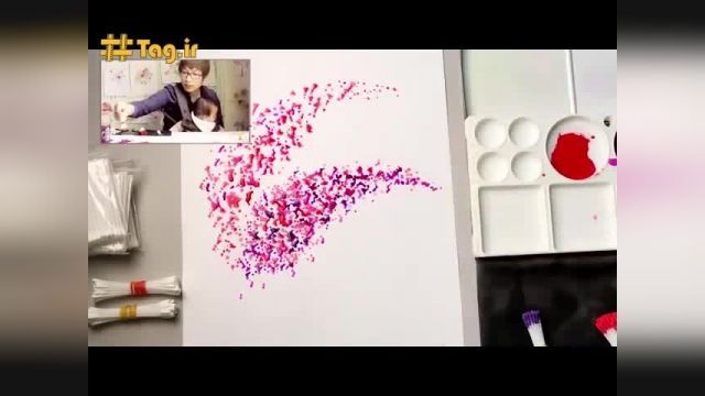 آموزش نقاشی با آبرنگ | آموزش کشیدن گل سنبل | ترفندهای نقاشی ساده