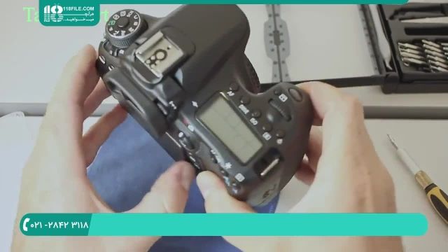 آموزش تعمیر دوربین عکاسی :: بررسی چیپ گرافیک شامل عیب یابی