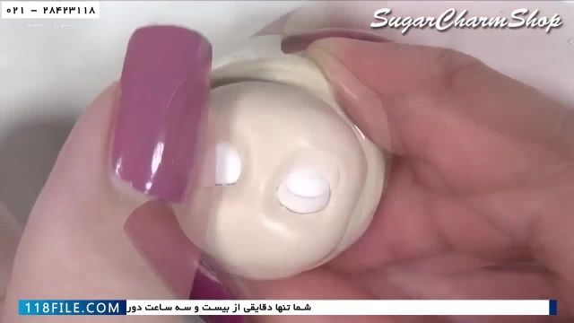 روش درست کردن عروسک خمیری - عروسک خمیری پرتقال - آموزش ساخت عروسک دختر