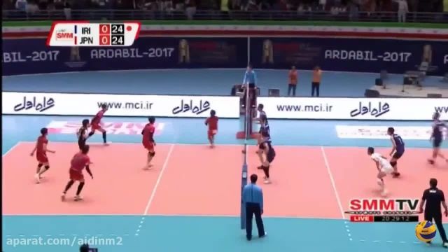 امین اسماعیل نژاد زایتسف والیبال ایران | گلچین هنرنمایی های امین اسماعیل نژاد 