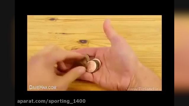 چگونه با سکه باطری بسازیم 