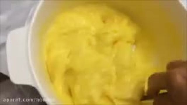 دستور تهیه بستنی زعفرانی به سبک بستنی فروشی ها با تکنیکی ساده در خانه 