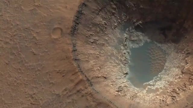 سطح مریخ از زاویه ای ترسناک! + فیلم