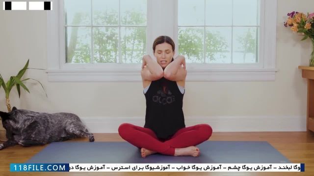 آموزش یوگا ترمیمی - آموزش حرکات یوگا برای درد گردن و شانه 