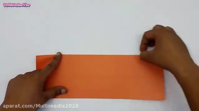 آموزش ساخت اوریگامی با کاغذ - ساخت هواپیما کاغذی