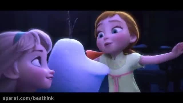 انیمیشن السا و آنا این قسمت "برف بازی در کودکی"