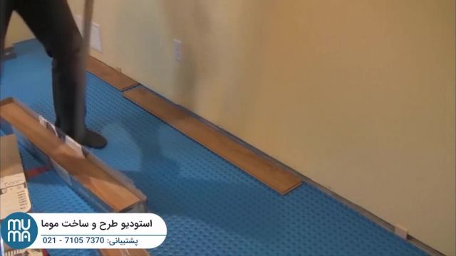 آموزش نصب پارکت لمینت با چسب - Floor and wall covering