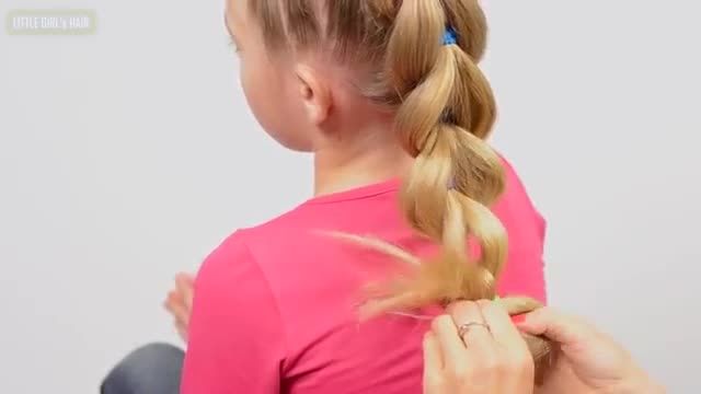 روشی ساده برای آموزش بافت موی یک طرفه برای کودکان