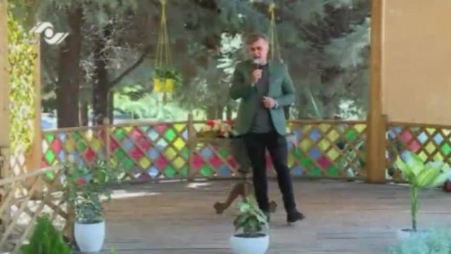اجرای آهنگ عربی ترکی تعال تعال توسط حمید مهدوی در شبکه البرز