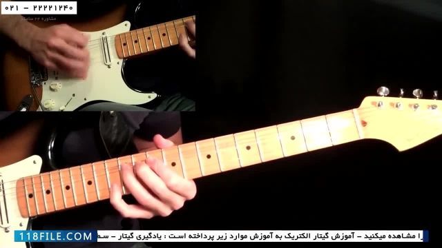 دانلود آموزش گیتار الکتریک- تکنیک ها و استایل تک نوازی اسلش - بخش اول