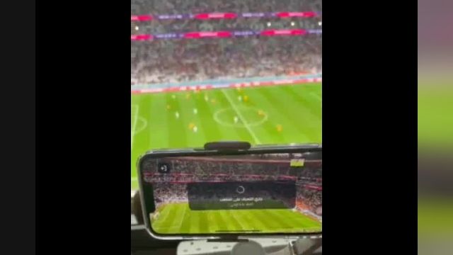 دریافت اطلاعات بازیکنان با یک لمس ساده | تکنولوژی شگفت‌انگیز قطری‌ها در جام جهان