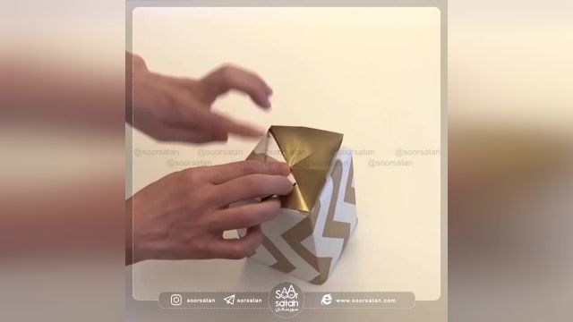 ترفند کادویی با اوریگامی