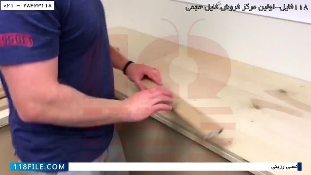 آموزش اجرای کفپوش اپوکسی سه بعدی -آموزش کار با رزین-طریقه ساخت طرح اوپن آشپزخانه