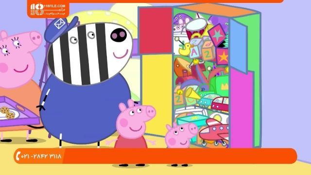 دانلود انیمیشن پپا پیگ _ فصل دوم ( ملاقات با خانواده فیل ها )