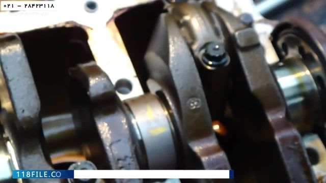 آموزش تعمیر موتور ماشین - بازکردن موتور میله های اتصال میل لنگ
