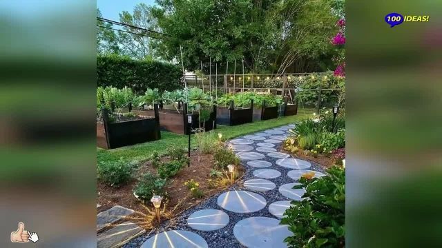 ایده های محوطه سازی_ مسیرهای پیاده روی باغ! 30 ایده زیبا برای باغ!