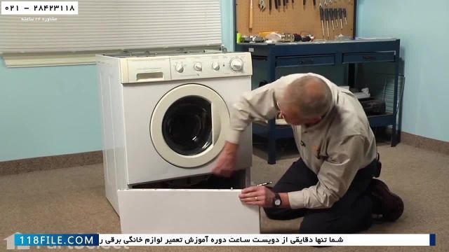 آموزش تعمیر ماشین لباسشویی-آموزش تعمیر ماشین لباسشویی در خانه-تعویض پمپ