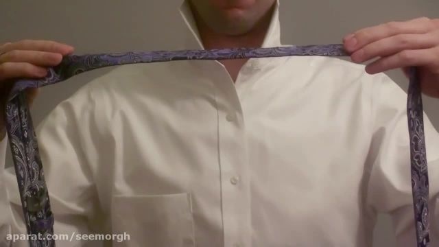 آموزش زیبا و حرفه ای بستن کراوات دو گره ای