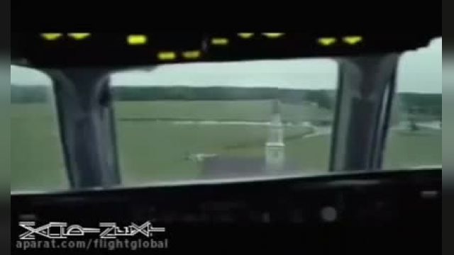 کلیپ از شبیه سازی سقوط هواپیما اوکراینی