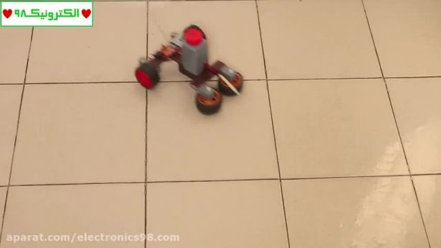 آموزش ساخت یک ربات کنترل از راه دور قوی جهت تمیز کردن سطوح !