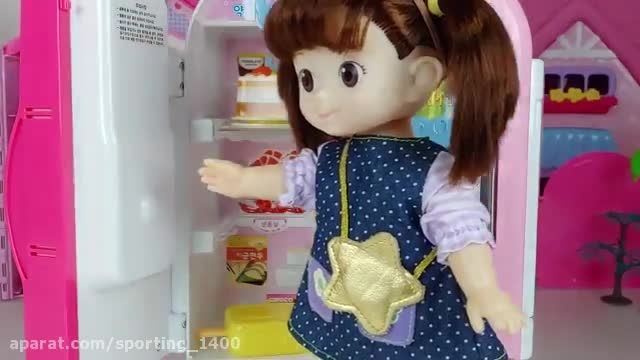 دانلود کارتون عروسک این قسمت  بستنی میوه ای با میکسر