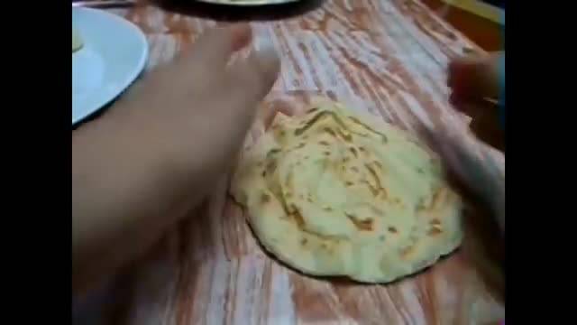 طرز تهیه نان هندی پاراتا (نان هندی )