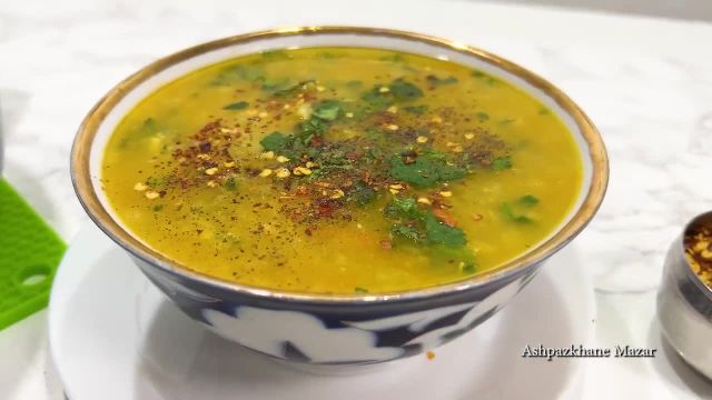 طرز تهیه سوپ افغانی خوشمزه و لعابدار برای سرماخوردگی