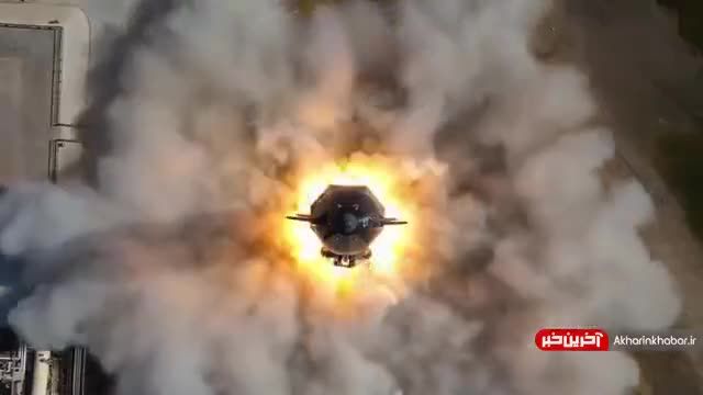 احتراق موشک استارشیپ را از نمایی متفاوت تماشا کنید | ویدیو