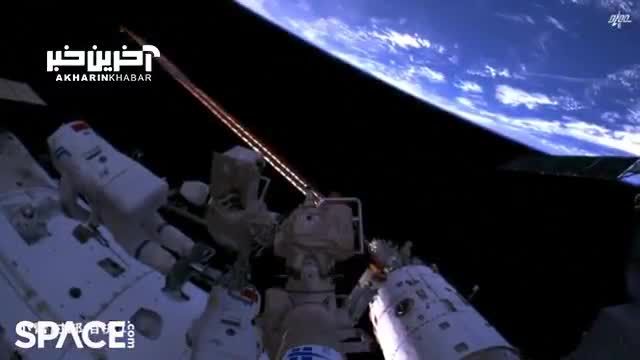 شنژو 16 | اولین پیاده‌ روی فضایی ماموریت «شنژو 16» انجام شد