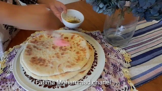 طرز تهیه نان بدون داش در ماهیتابه خوشمزه و بی نظیر به سبک افغانی