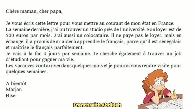 مهارت نامه نگاری به زبان فرانسه؛ نوشتن نامه های ستایشی و محبت آمیز