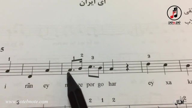 آموزش سه تار | اجرای آهنگ ای ایران توسط علی اقبال